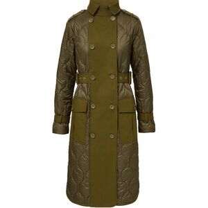 Newberry Puffer Trench Coat